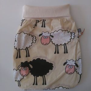 Pucksack / Babyschlafsack "Schäfchen"