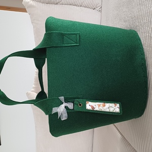 Filz-Tasche "Dunkelgrün"